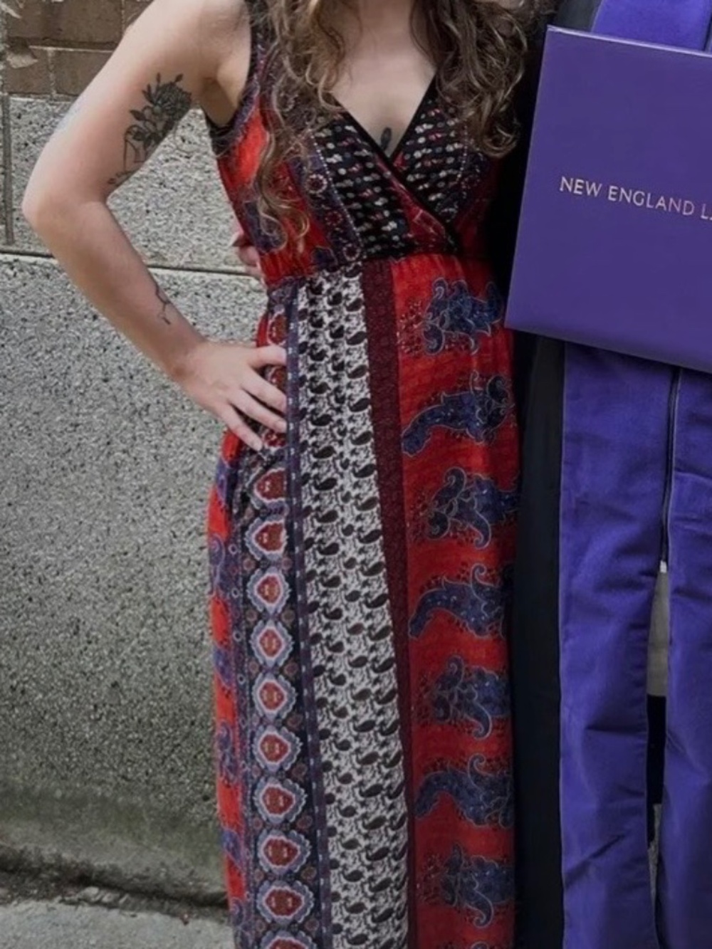 Boho maxi dress